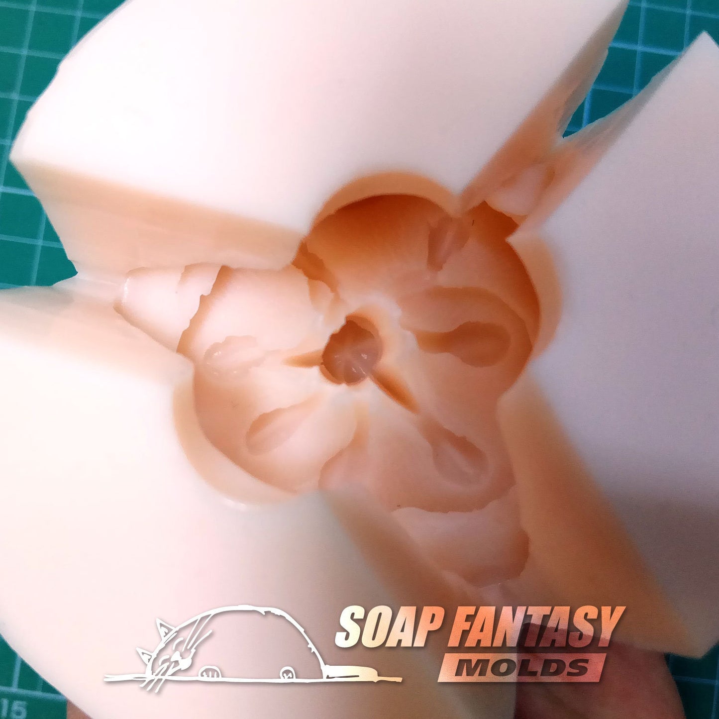 Eustoma mini flower silicone mold for soap making