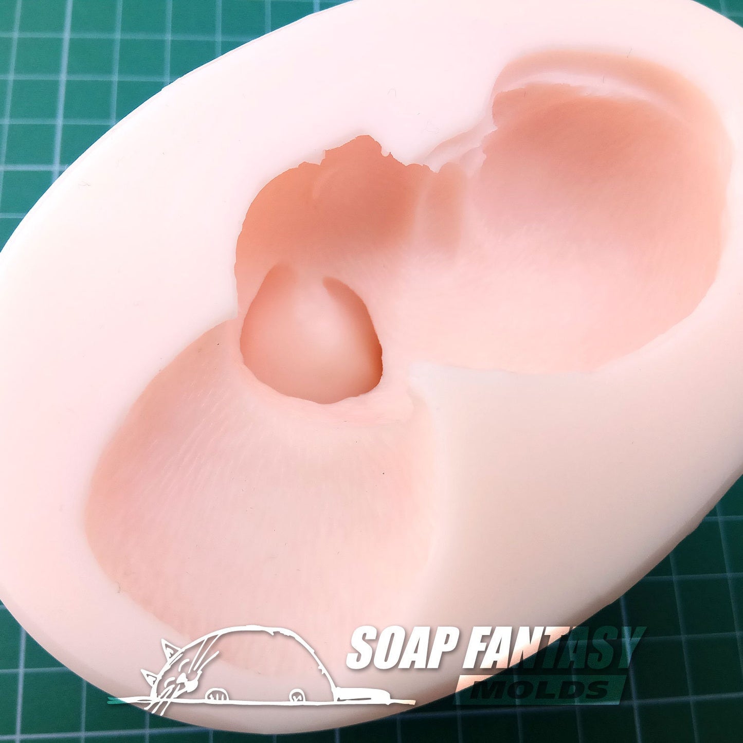 Sleeping mouse silicone mold for soap making