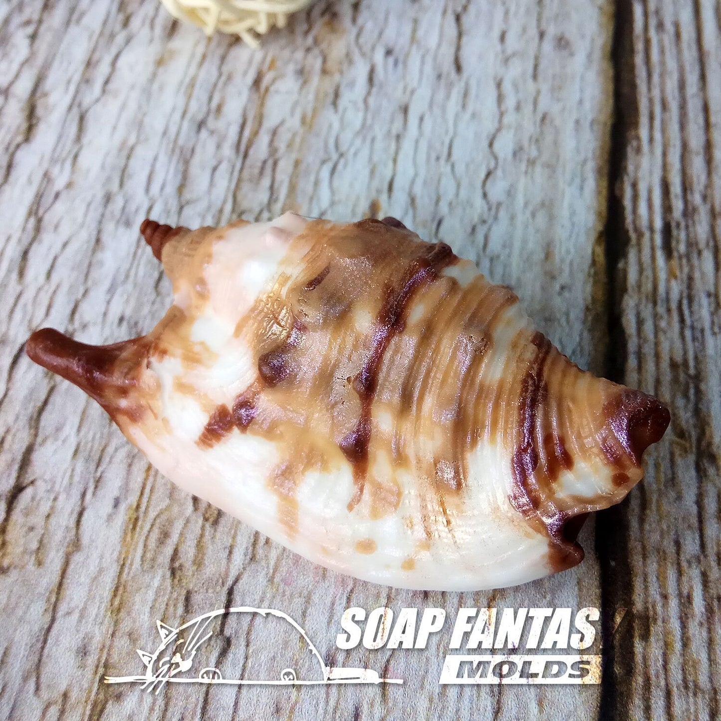 Seashell #7 silicone mold for soap making