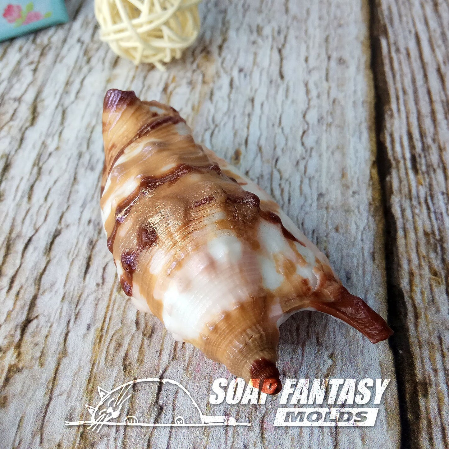 Seashell #7 silicone mold for soap making