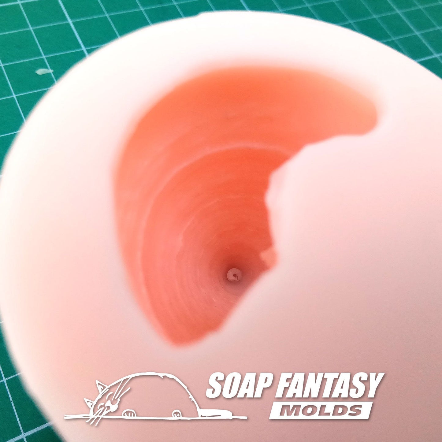Sea shell #11 silicone mold for soap making