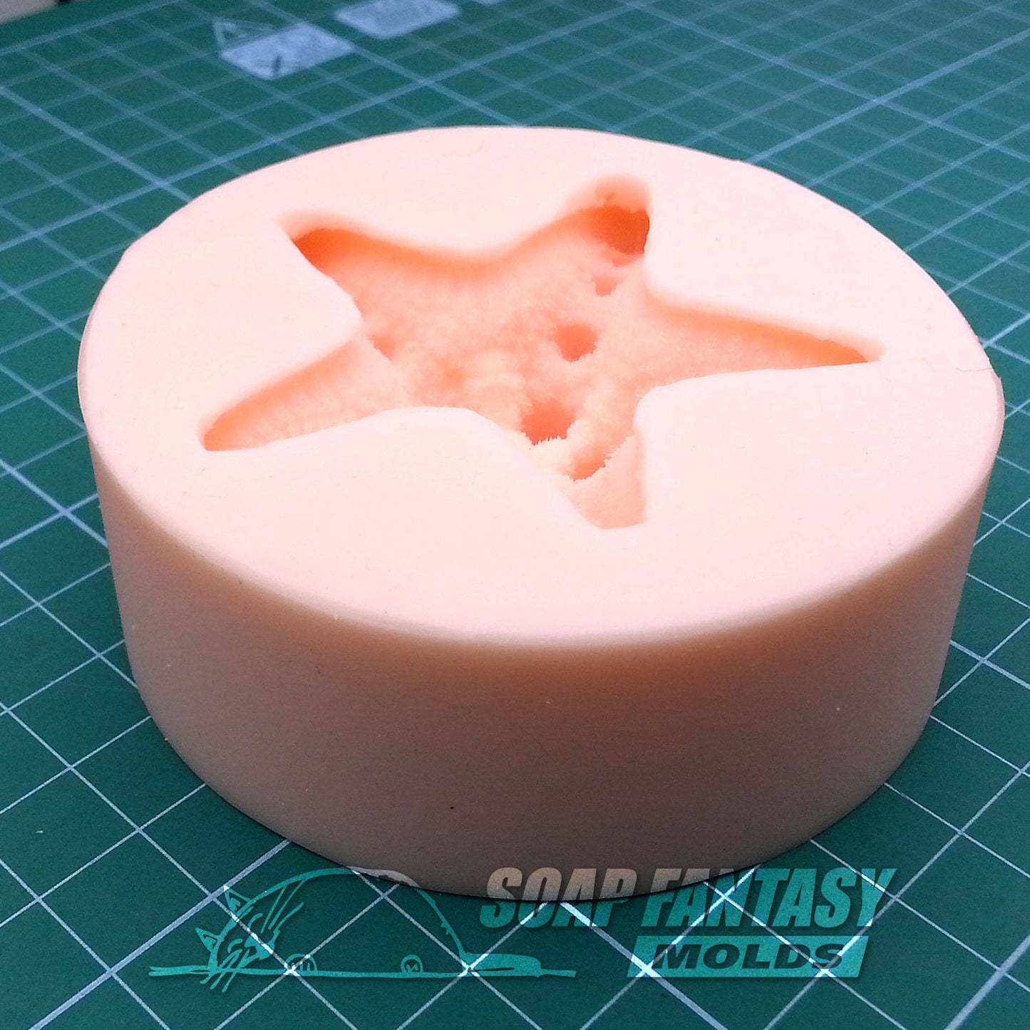 Sea Star (Starfish) silicone mold for soap making