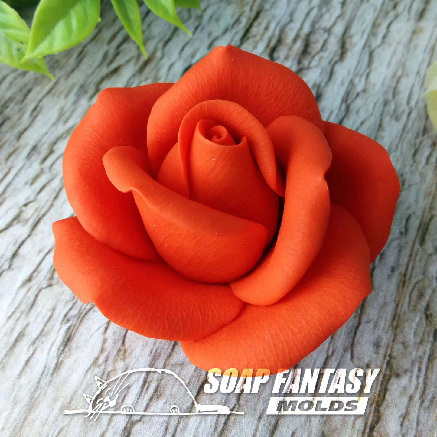 Rose "Red gold" Silicone Soap Mold - for soap making, Craft & Hobby