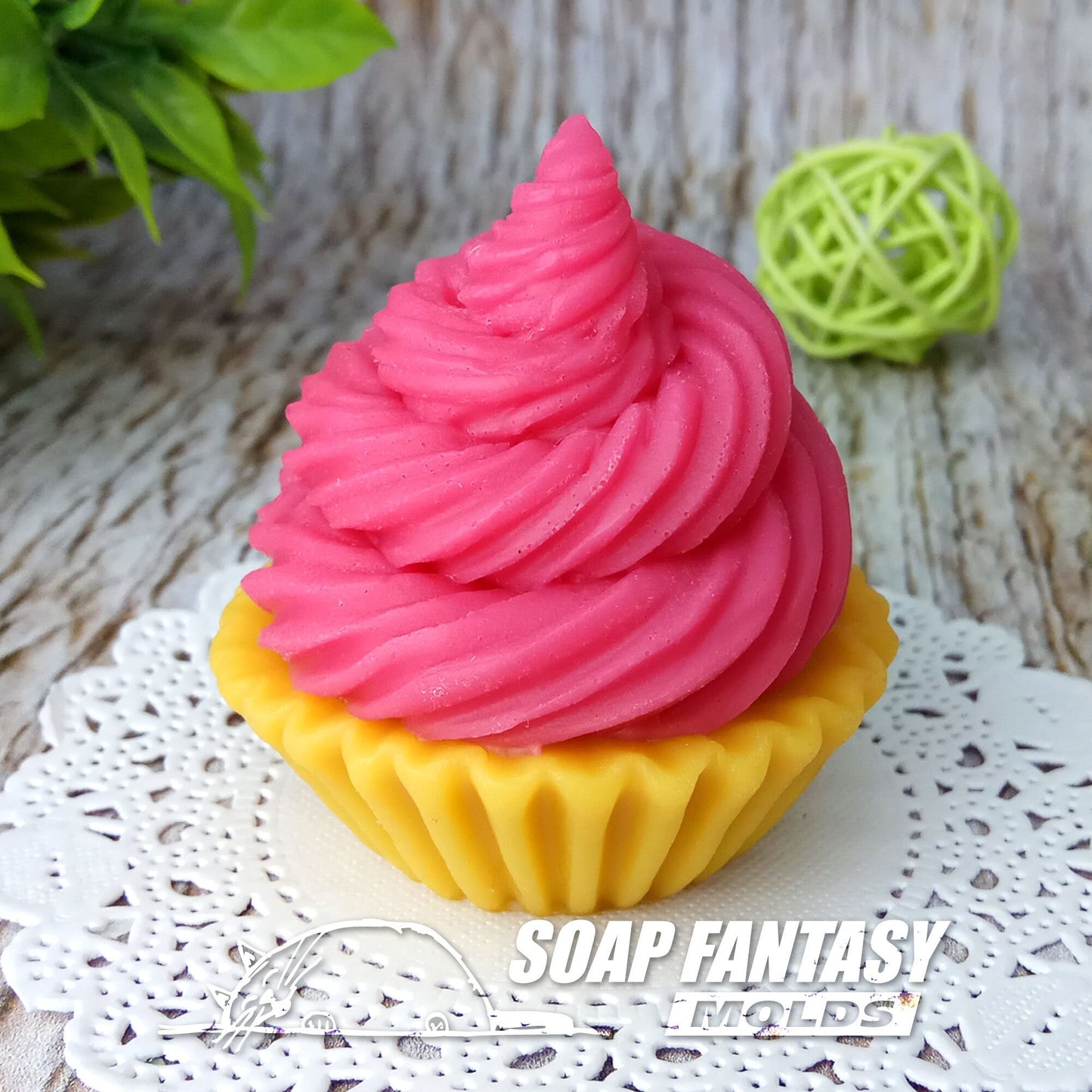 Cupcake (mini) silicone mold for soap making