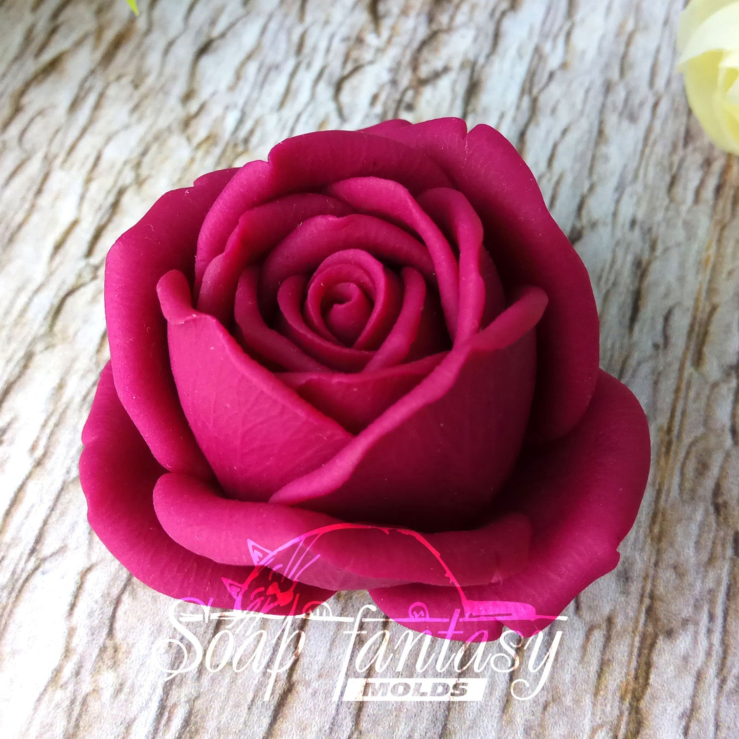 Rose "Dolce vita" Silicone Soap Mold - for soap making, Craft & Hobby