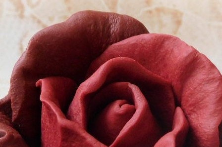 Rose "Black Magic" silicone mold for soap making