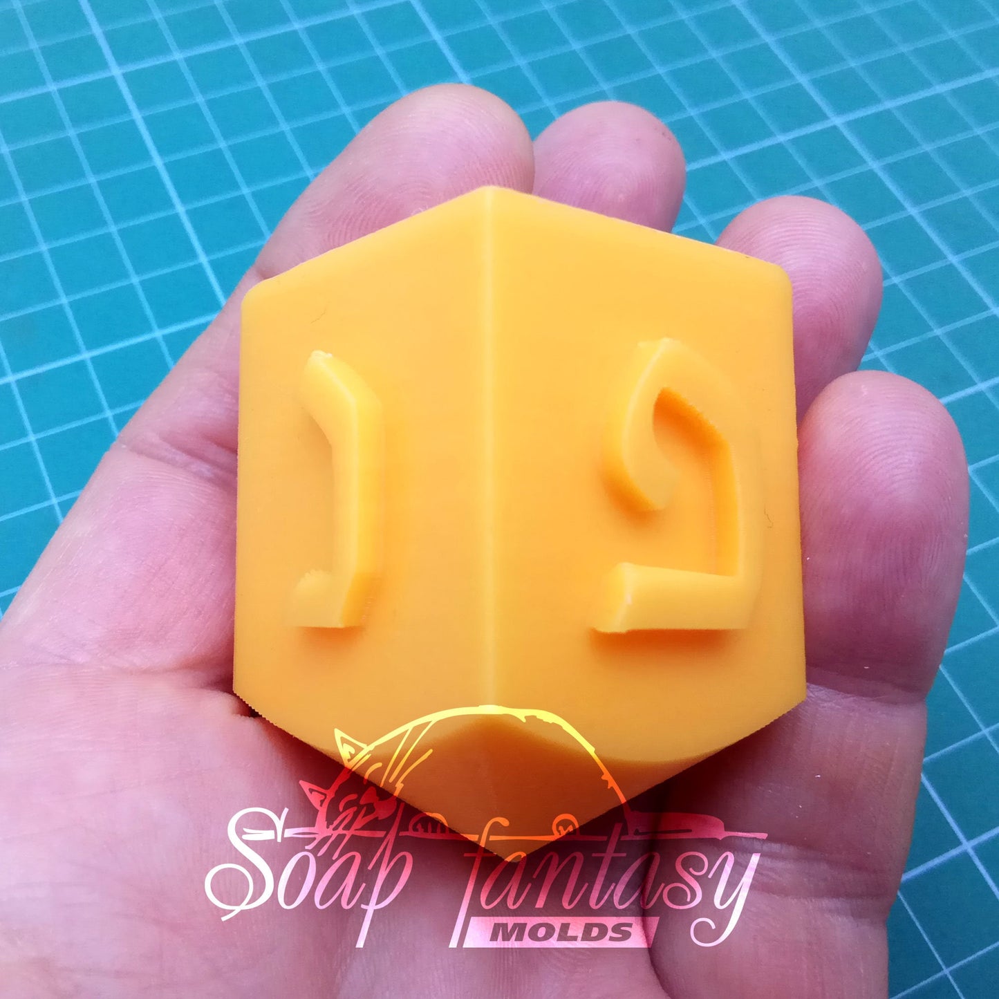 Dreidel for Hanukkah silicone mold for soap making