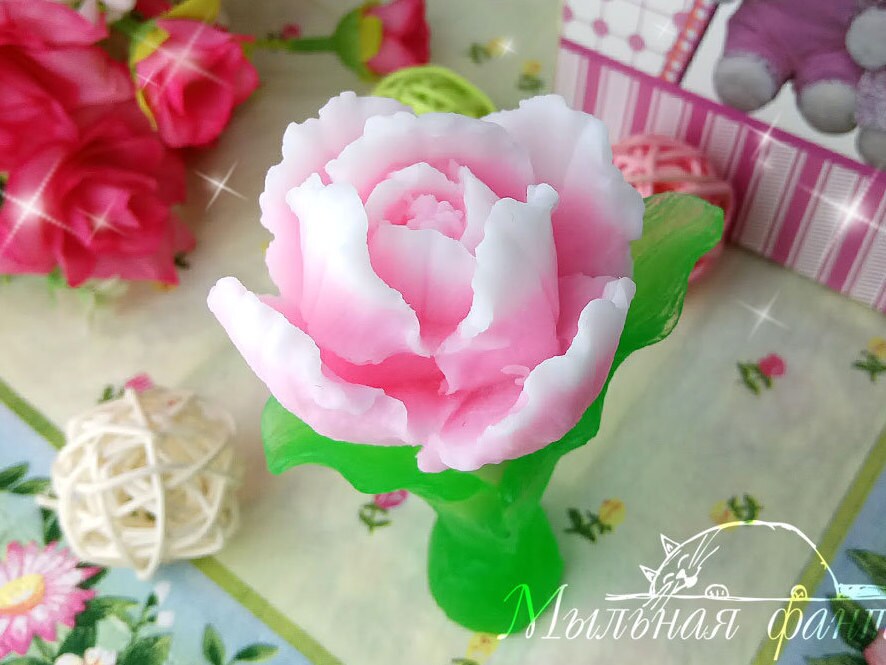 Tulip terry silicone mold for soap making