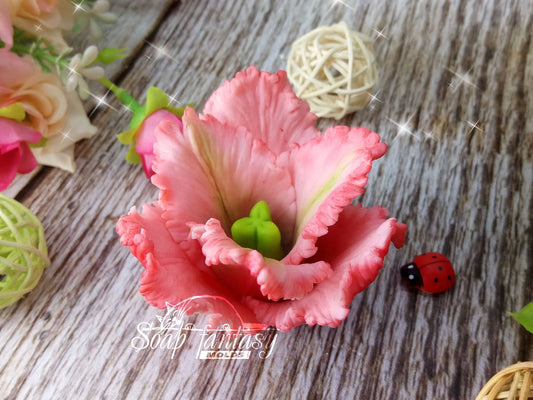 Terry tulip Silicone Soap Mold - for soap making, Craft & Hobby
