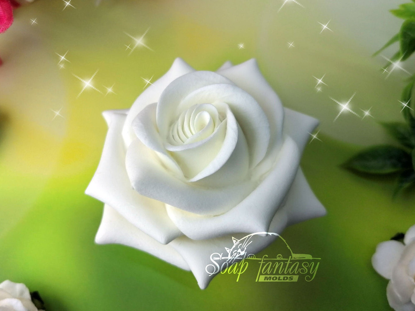 Sophie rose silicone mold for soap making