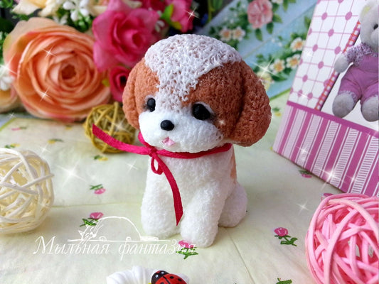 Puppy Silicone Soap Mold - for soap making, Craft & Hobby