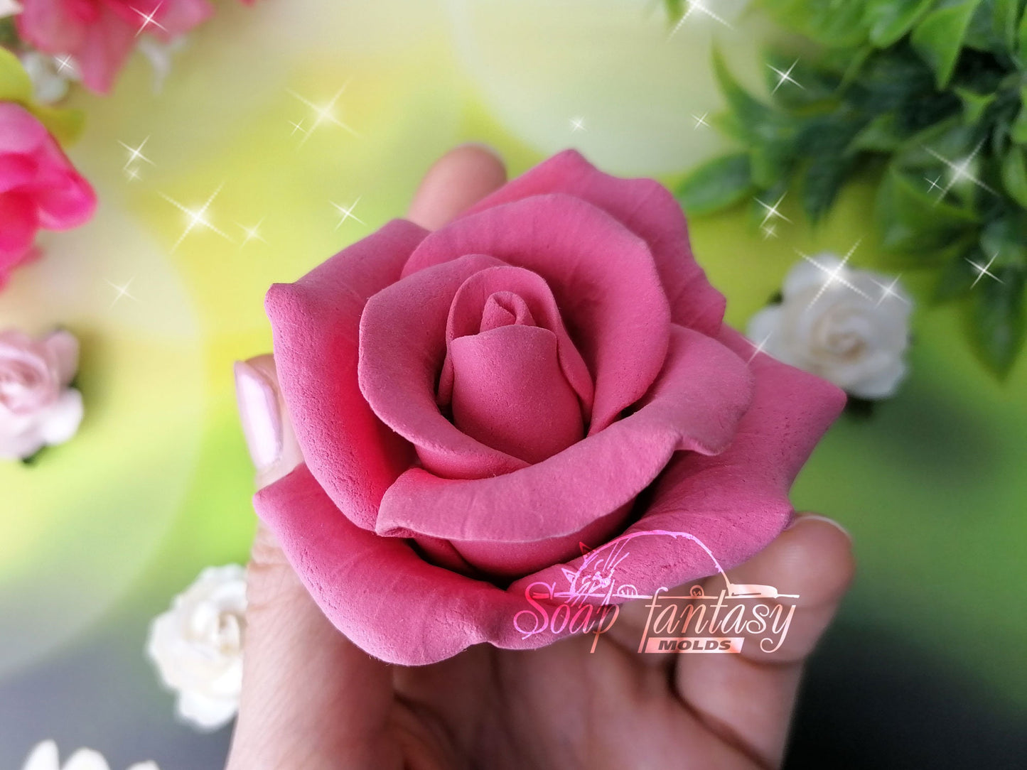 Cindy rose silicone mold for soap making