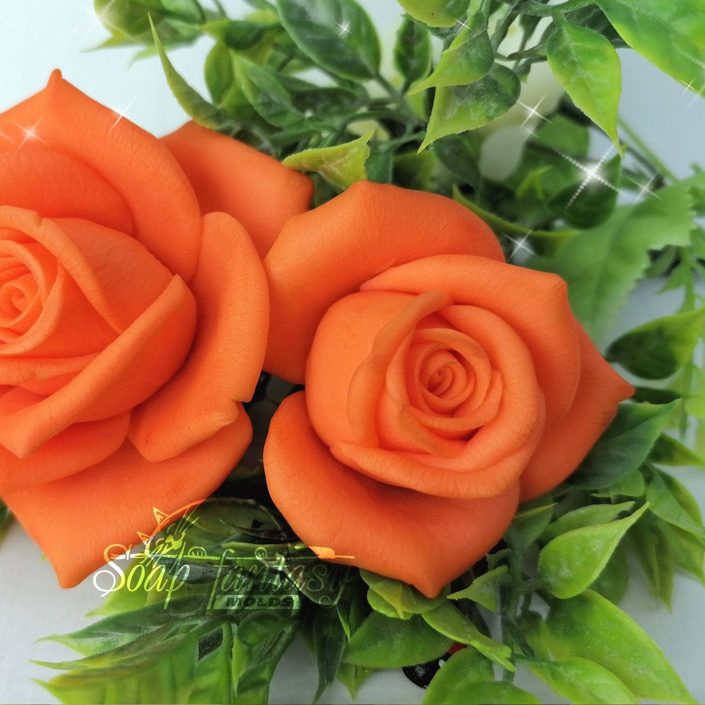 Rosebud "Orange juice" silicone mold for soap making