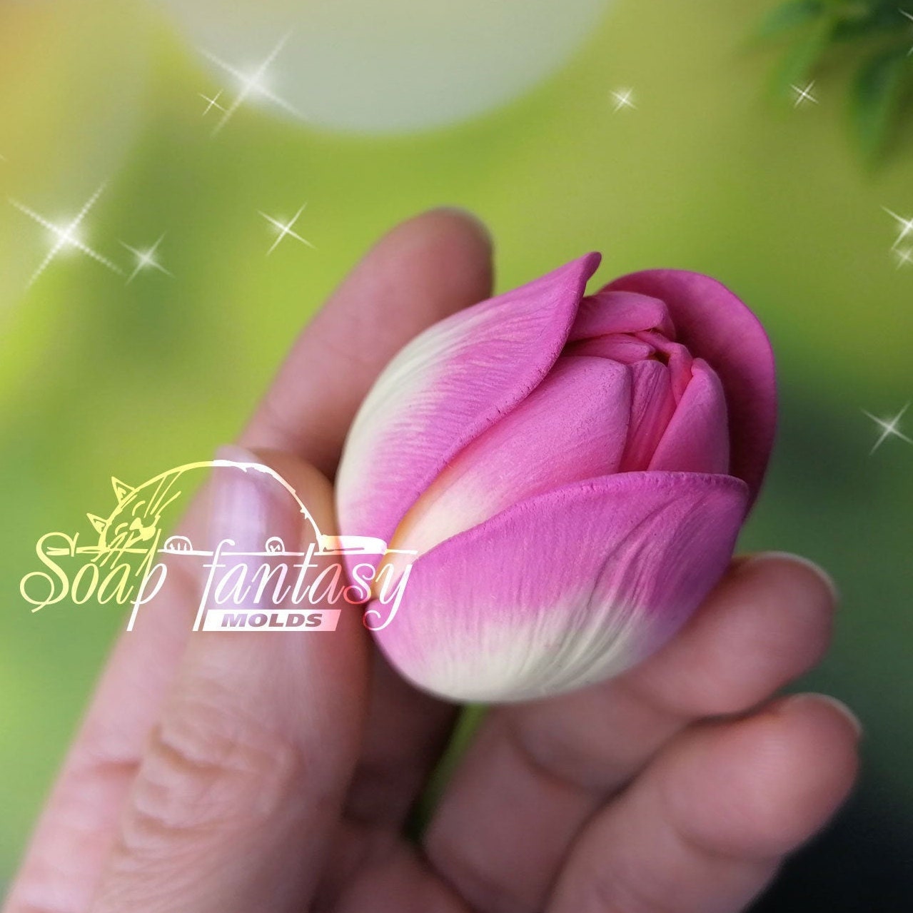 Tulip "Kelly" silicone mold for soap making