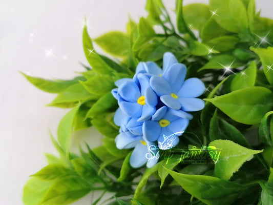 Forget-me-not flower (mini) Silicone Soap Mold - for soap making, Craft & Hobby