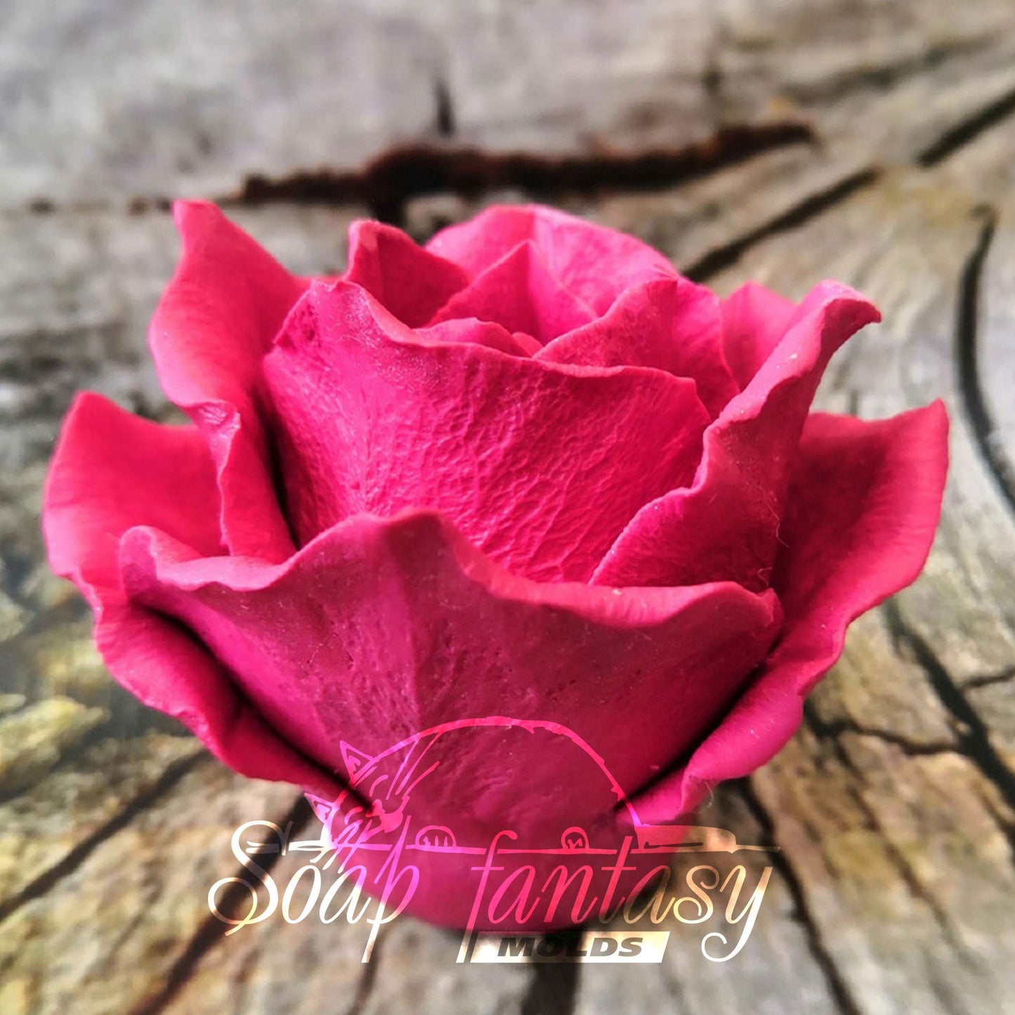 Rose "Monica" silicone mold for soap making