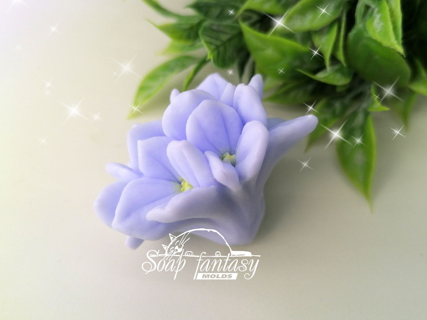 Hydrangea flower (mini) silicone mold for soap making