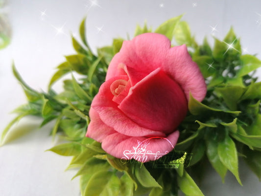 Rose "Butterfly" Silicone Soap Mold - for soap making, Craft & Hobby