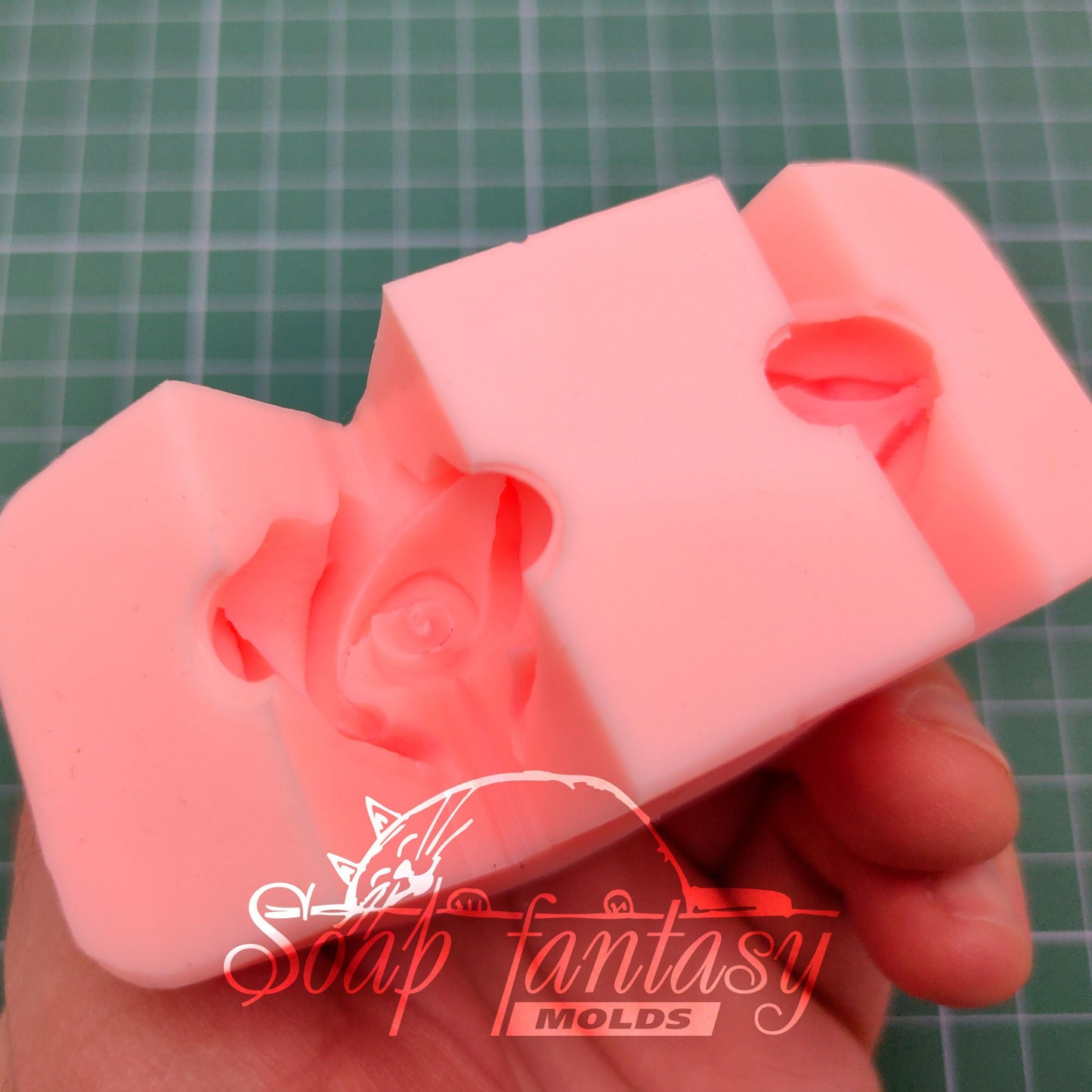 Miniature roses "Tiny sparkle" Silicone Soap Mold - for soap making, Craft & Hobby