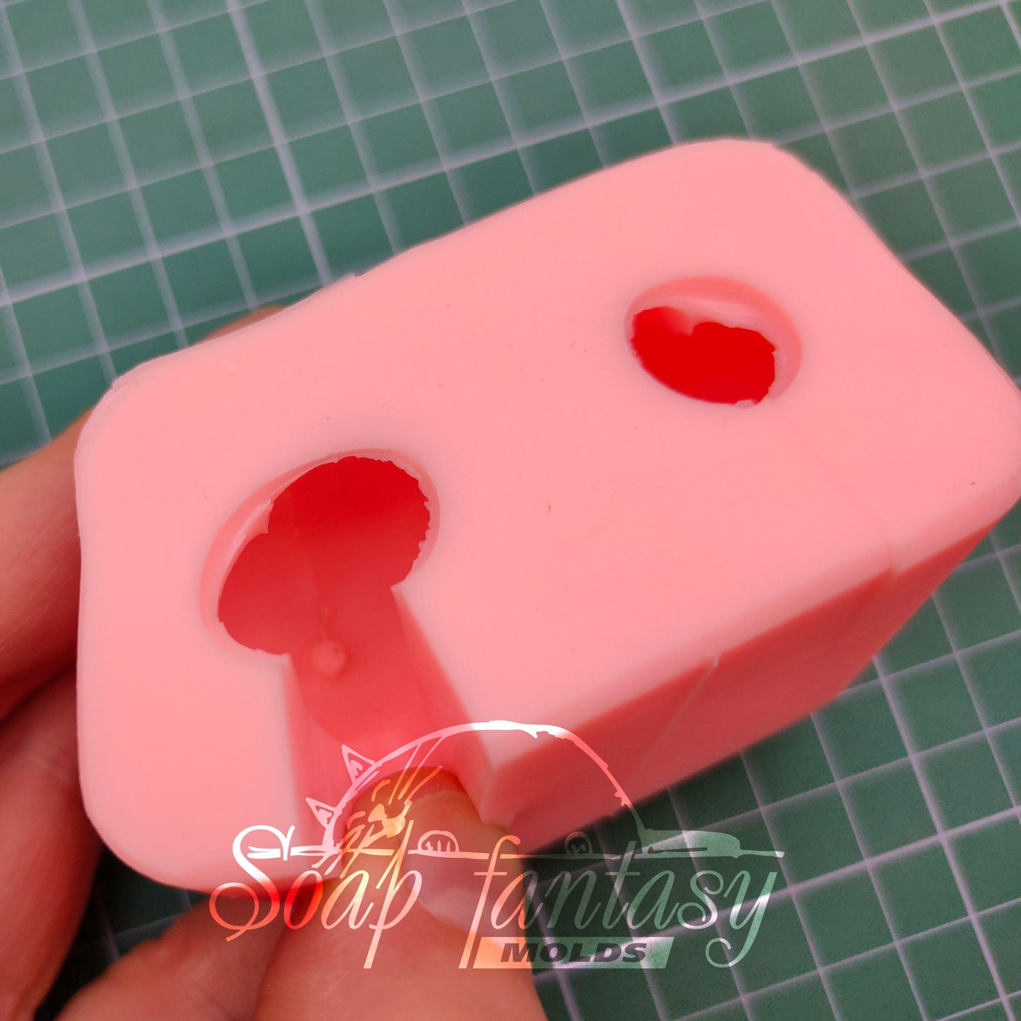 Mini apricots silicone mold for soap making