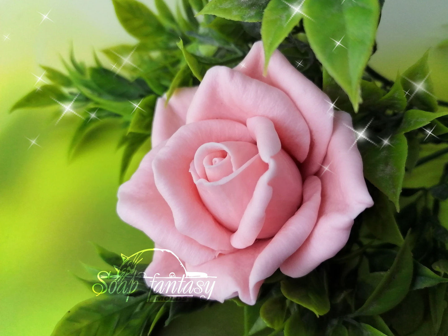 Rose "Stacy" Silicone Soap Mold - for soap making, Craft & Hobby