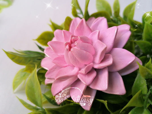 Dahlia "Purple star" Silicone Soap Mold - for soap making, Craft & Hobby