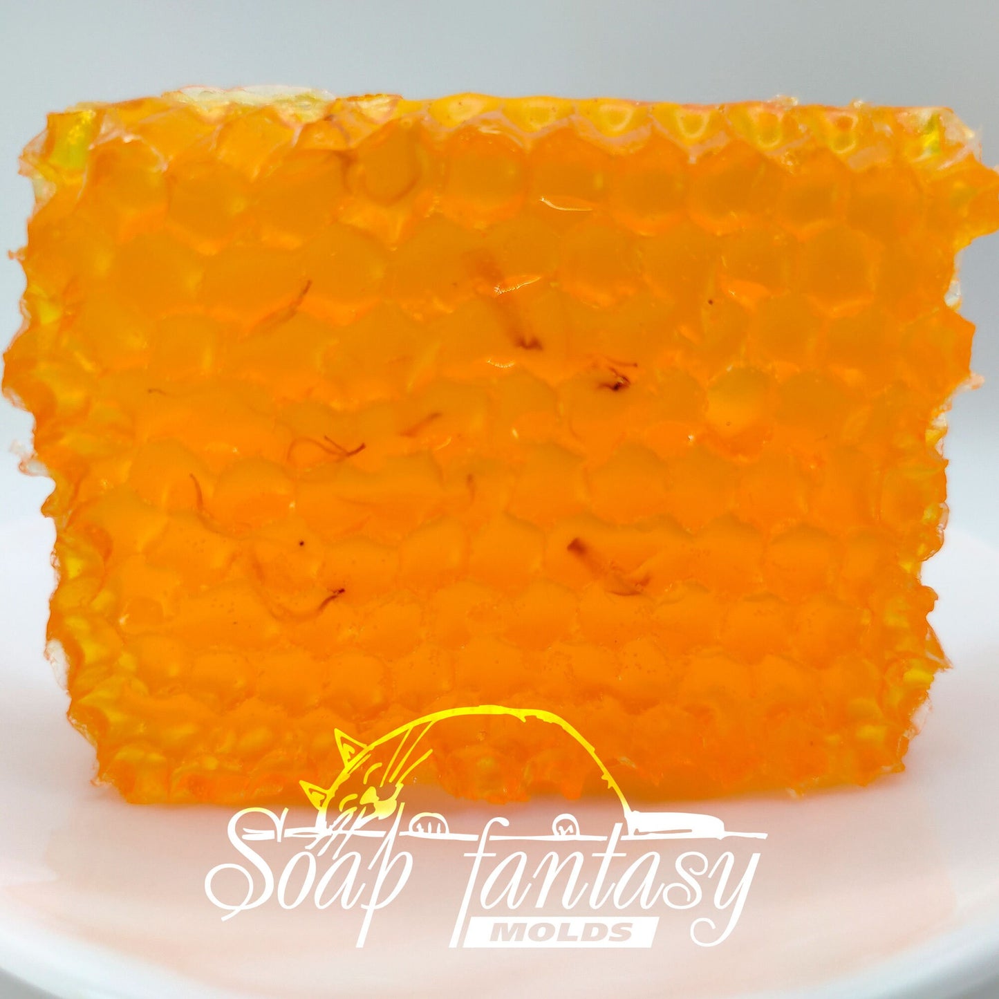 Natural honeycomb (medium size) silicone mold for soap making