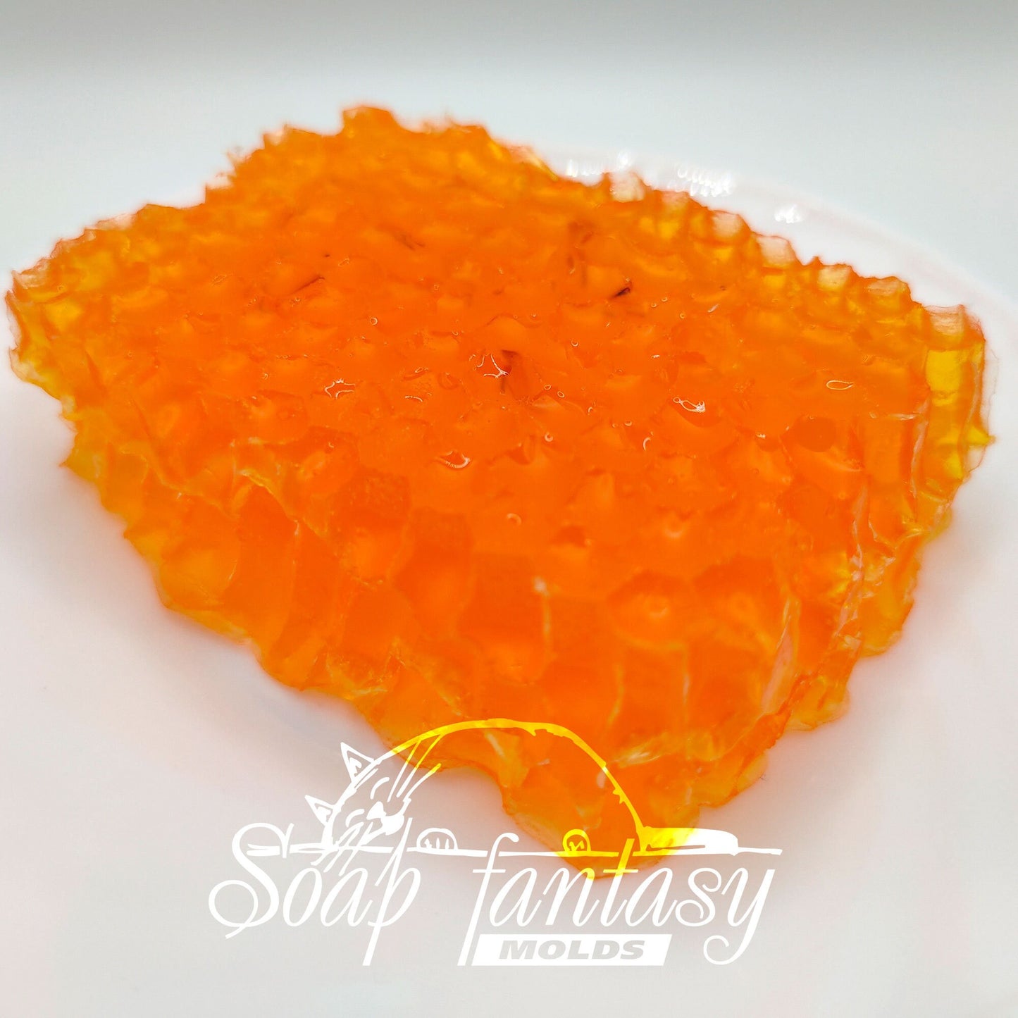 Natural honeycomb (medium size) silicone mold for soap making