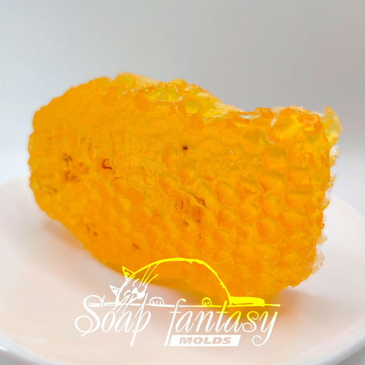 Natural wild honey Silicone Soap Mold - for soap making, Craft & Hobby