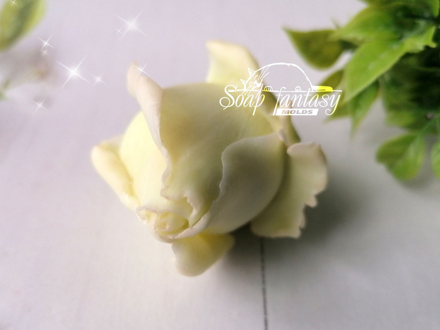 Rose bud "Grace" silicone mold for soap making