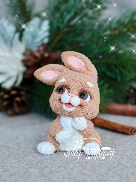 Ding Ding Bunny Silicone Soap Mold - for soap making, Craft & Hobby