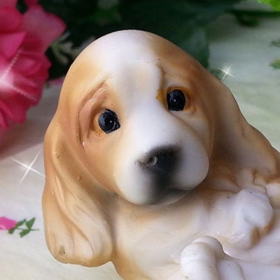 Dog on the back silicone mold (mould) for soap making and candle making