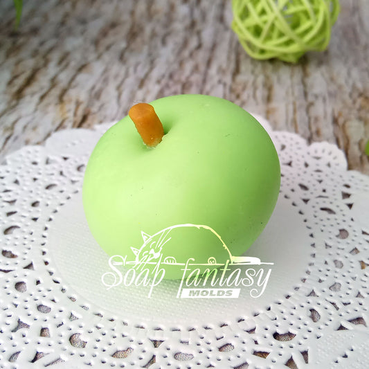 Little apple Silicone Soap Mold - for soap making, Craft & Hobby