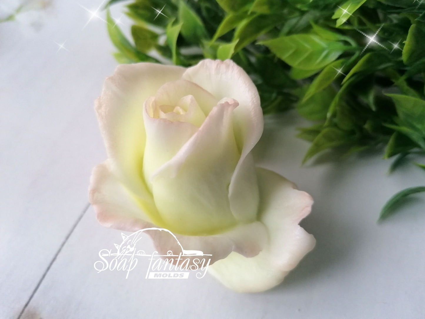 Rose "Glory" silicone soap mold - for soap making (Made of high quality silicone)