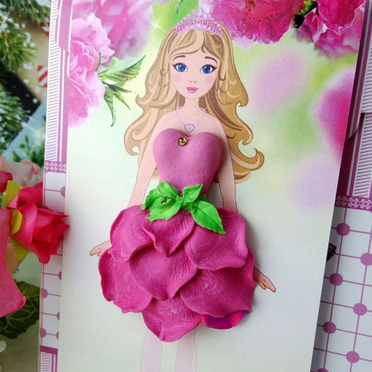 Little doll dresses Silicone Soap Mold - for soap making, Craft & Hobby