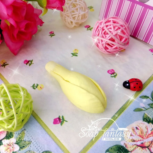 Spring crocus bud Silicone Soap Mold - for soap making, Craft & Hobby