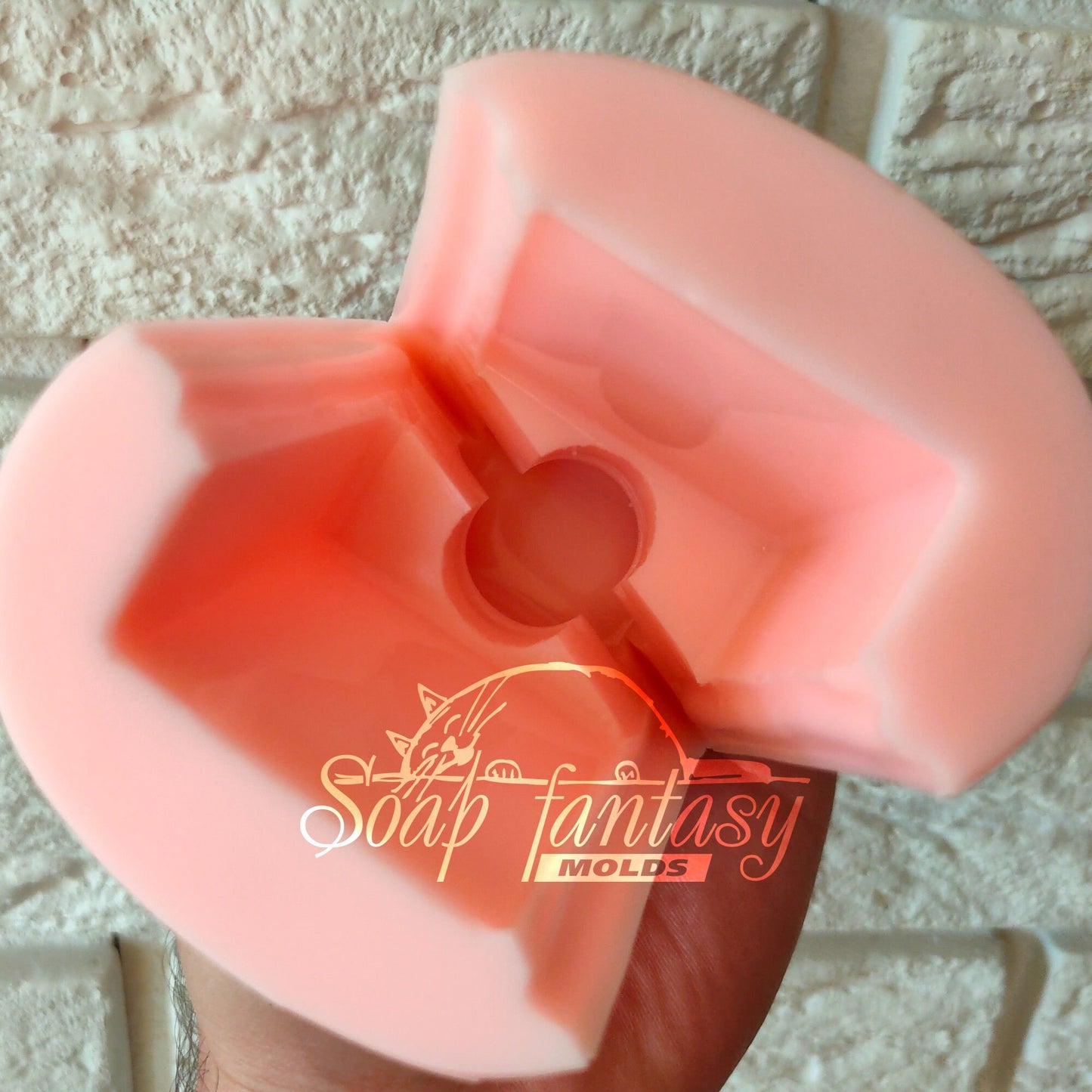 Women's perfume silicone mold for soap making