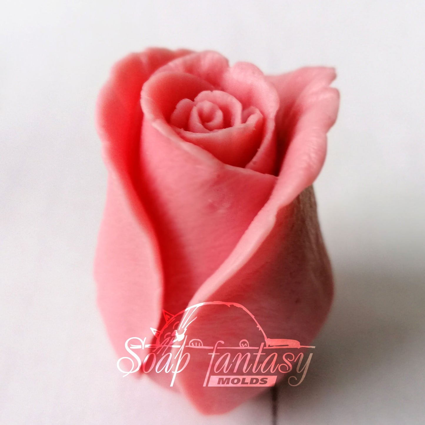 Rose "Glamour" silicone mold for soap making