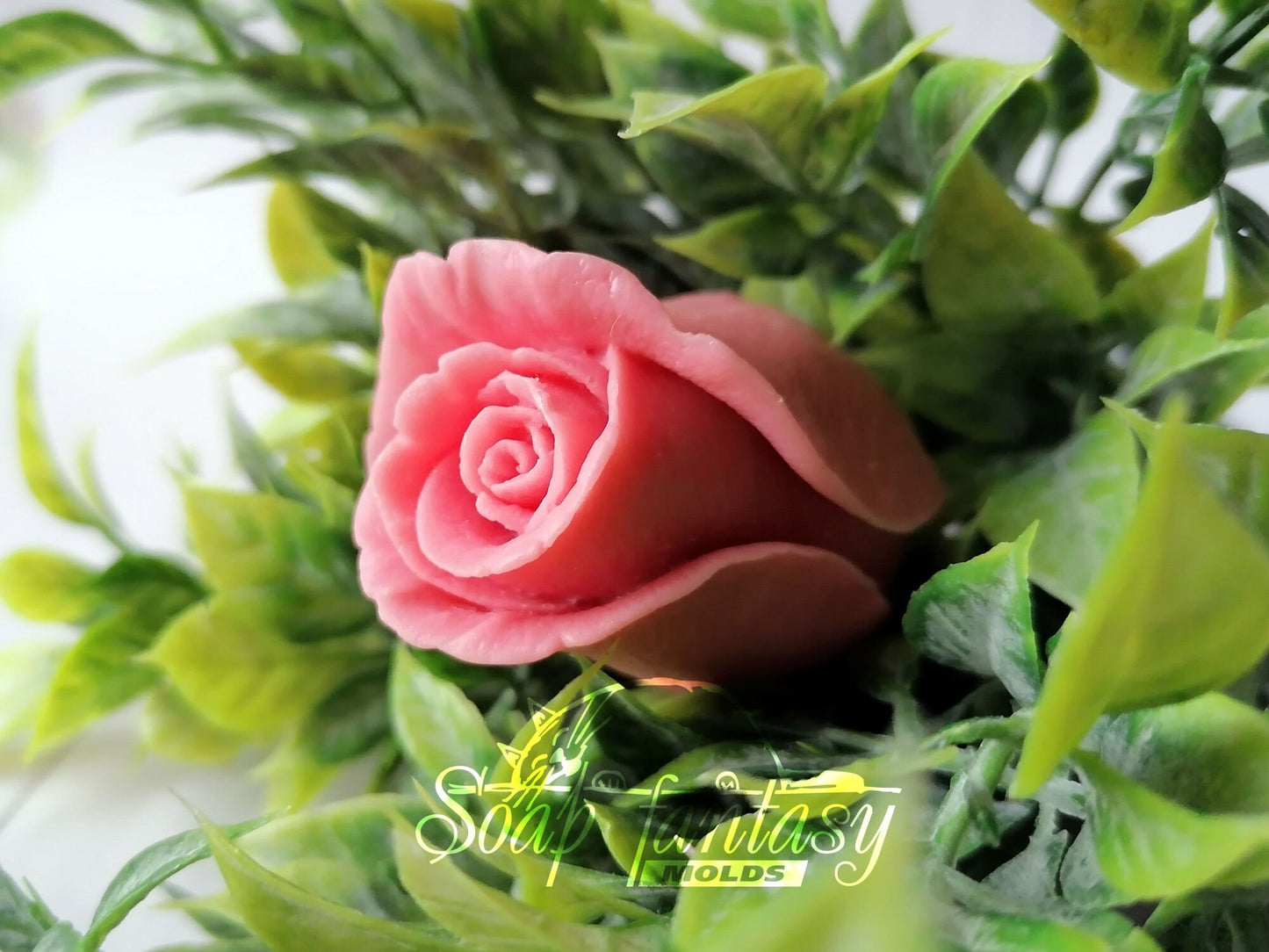 Rose "Glamour" silicone mold for soap making