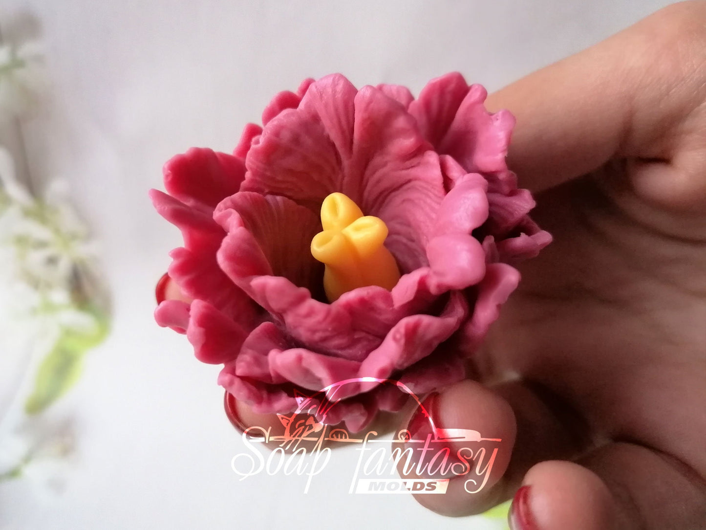 Terry tulip Apeldoorn silicone mold for soap making