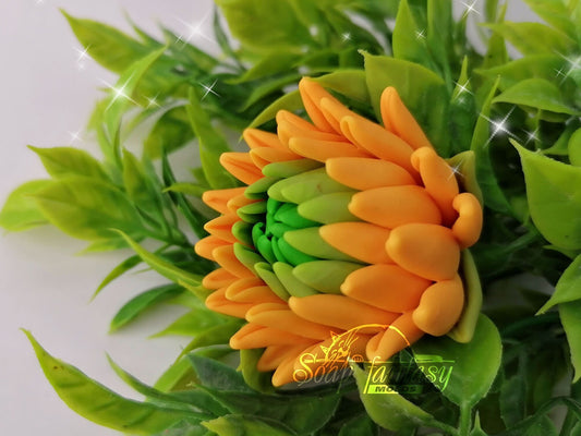 Chrysanthemum needle bud Silicone Soap Mold - for soap making, Craft & Hobby