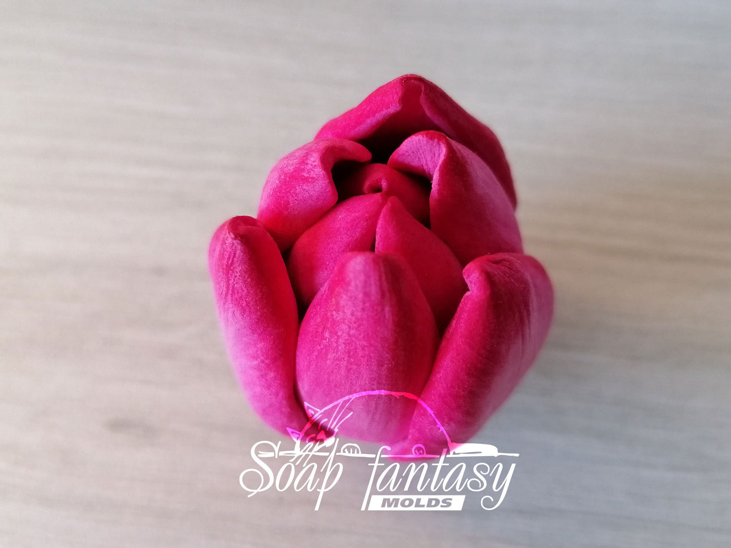 Tulip "Purple prince" silicone mold for soap making