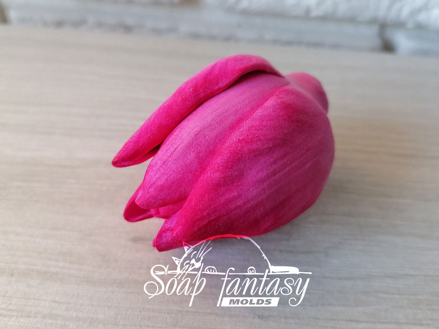 Tulip "Purple prince" silicone mold for soap making