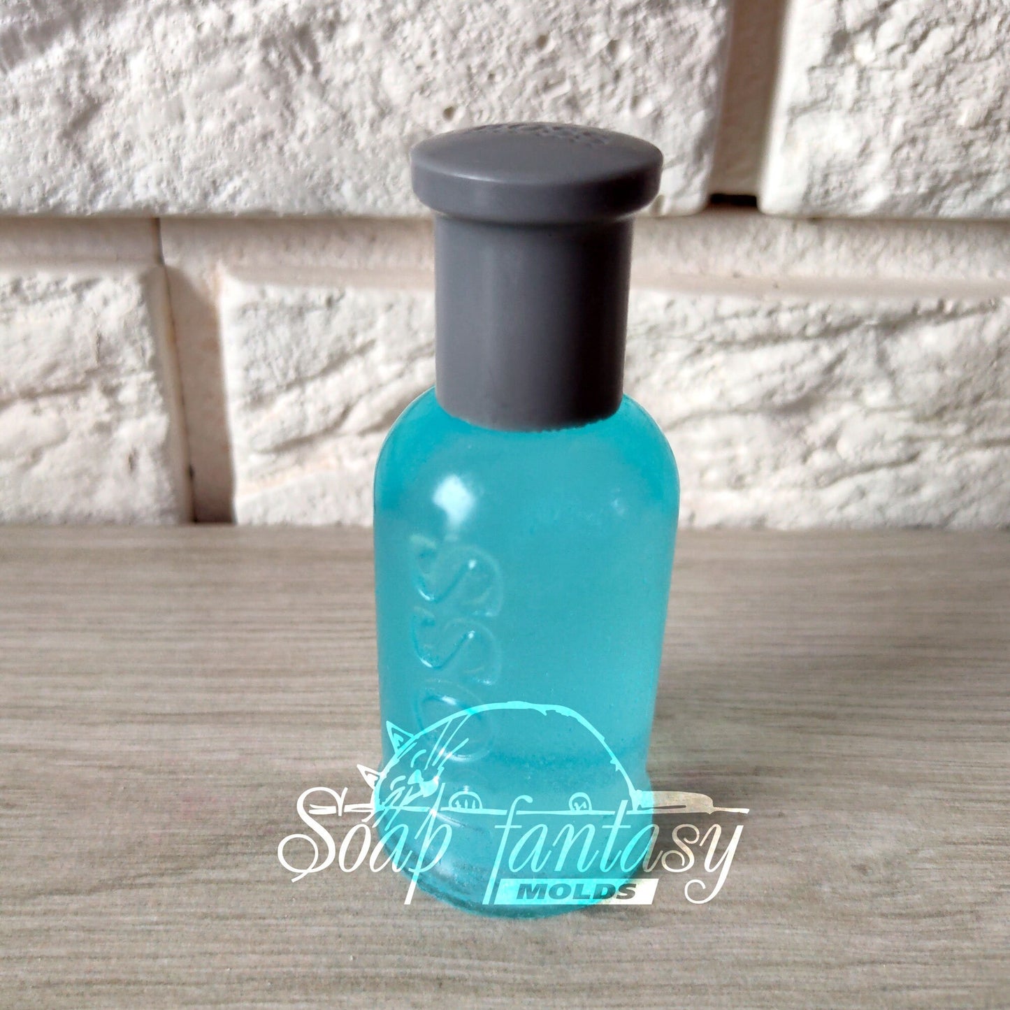 Men's perfume silicone mold for soap making