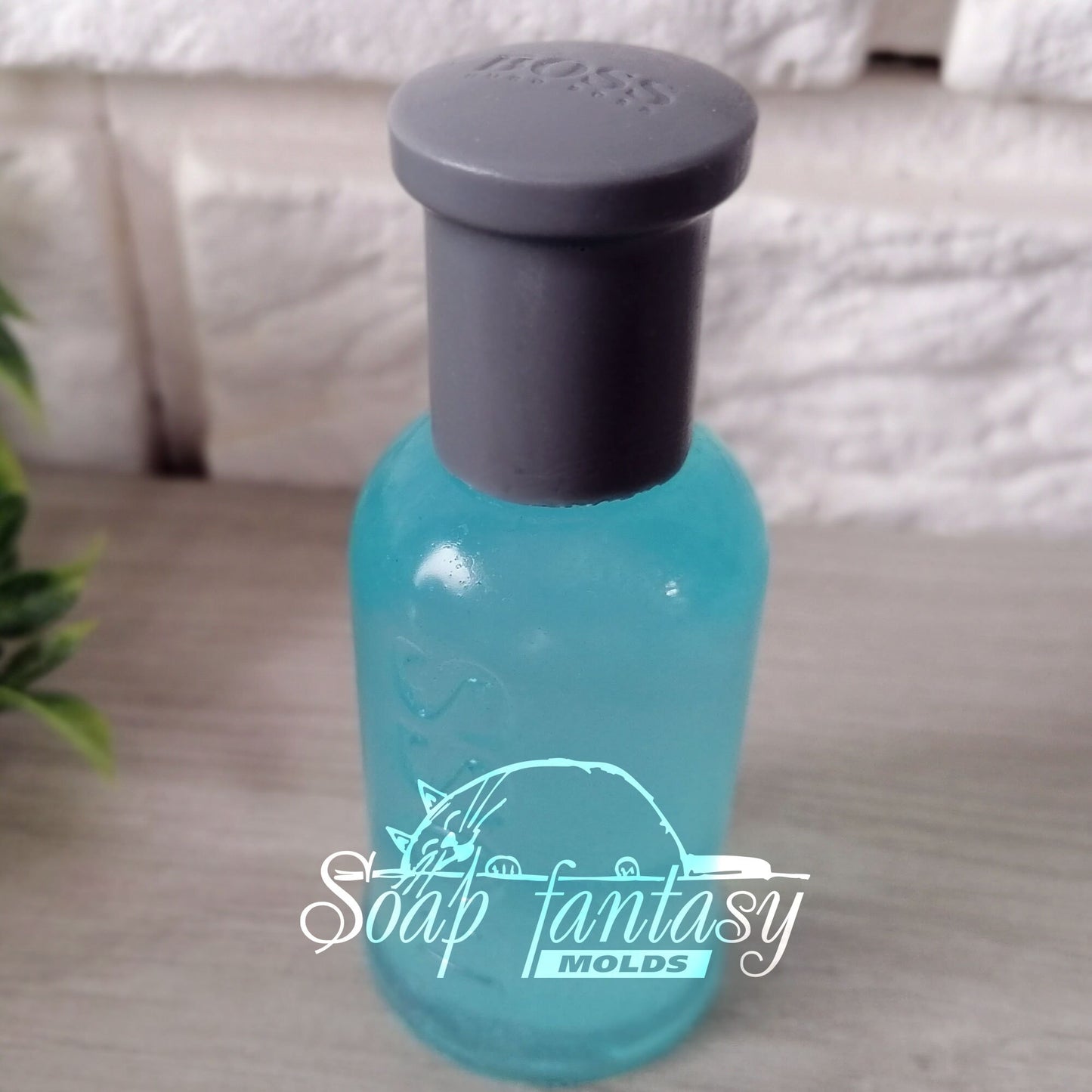 Men's perfume silicone mold for soap making