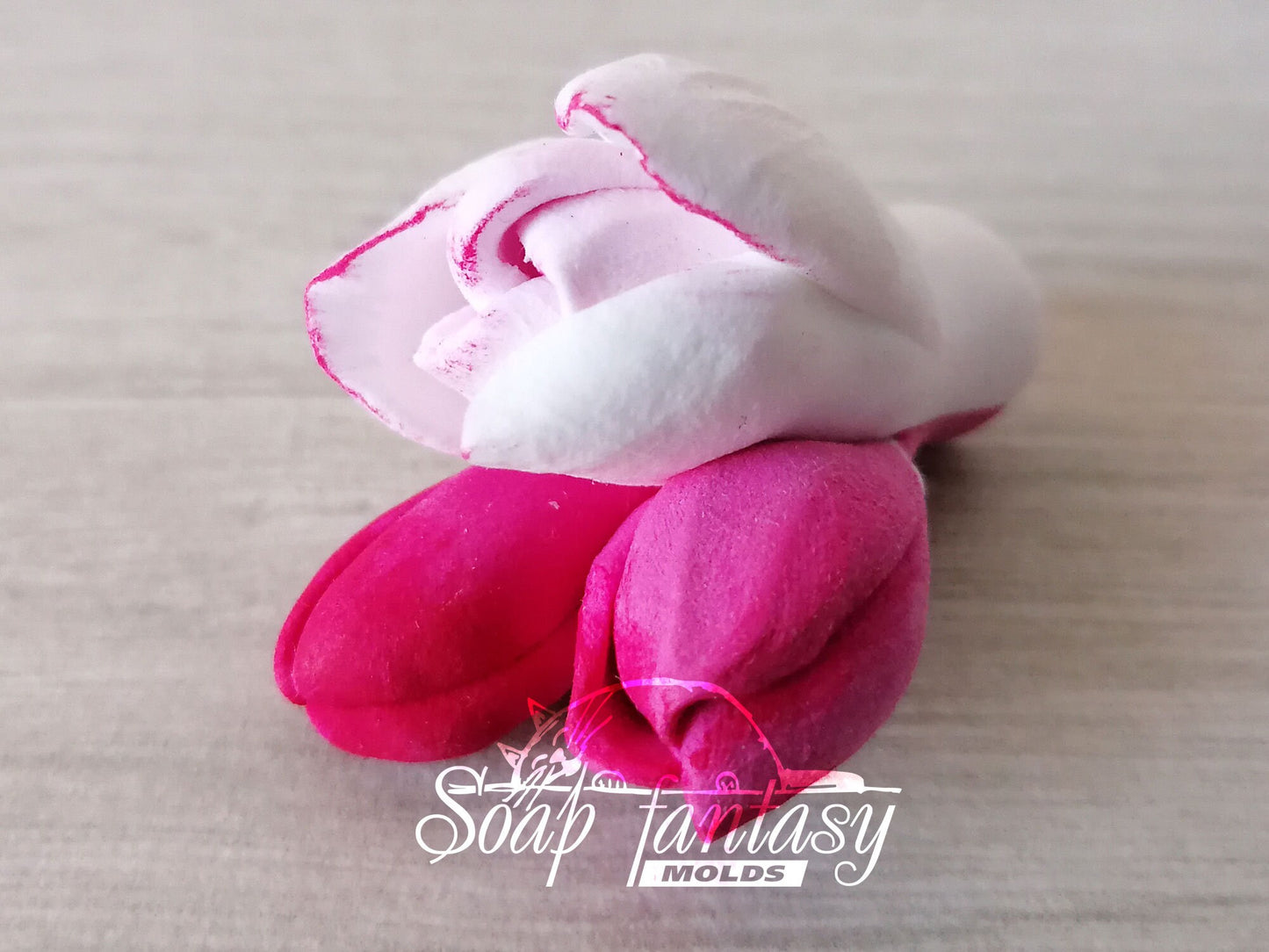 Apple flower buds silicone mold (mould) for soap making and candle making