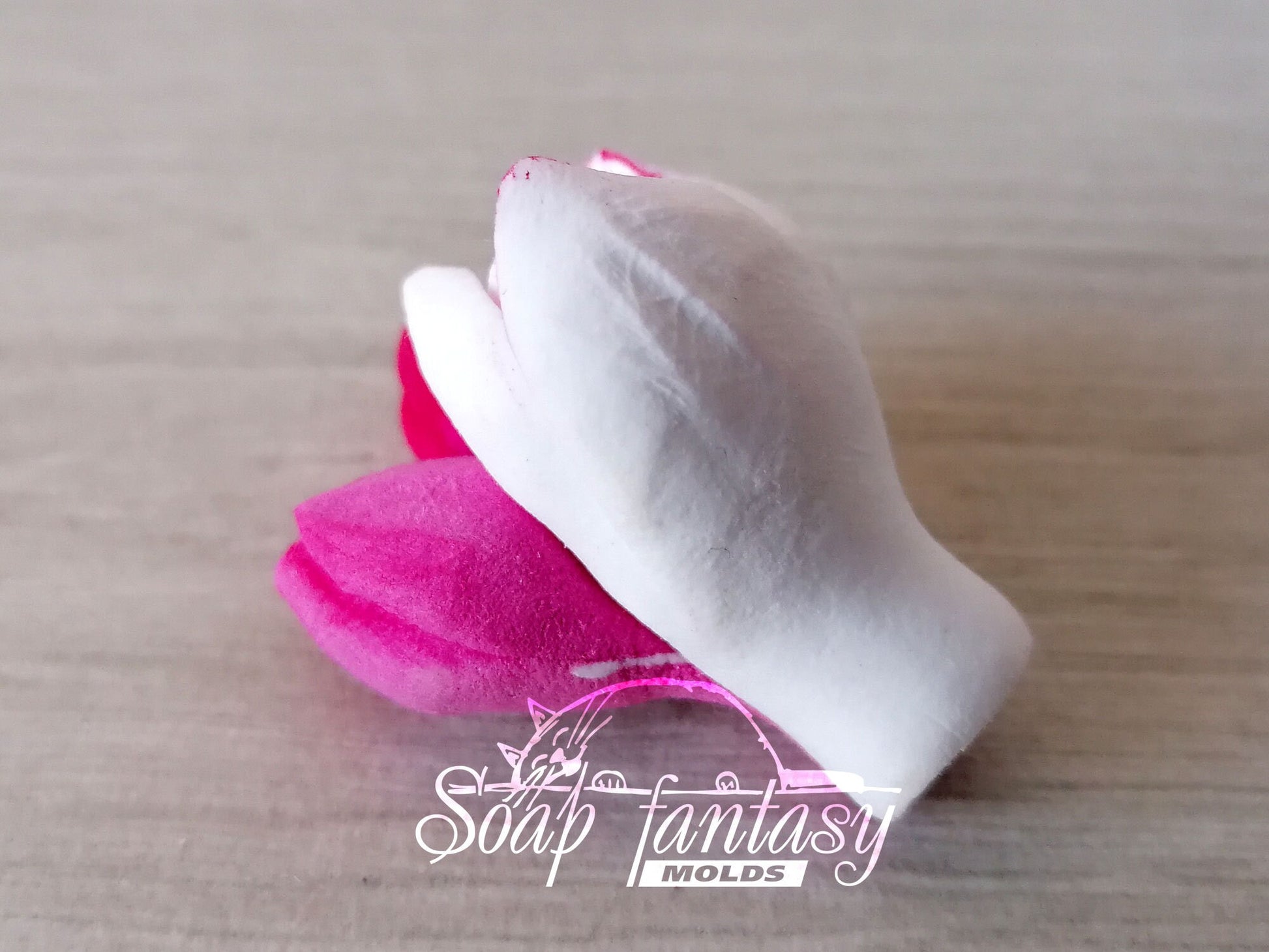 Apple flower buds silicone mold (mould) for soap making and candle making