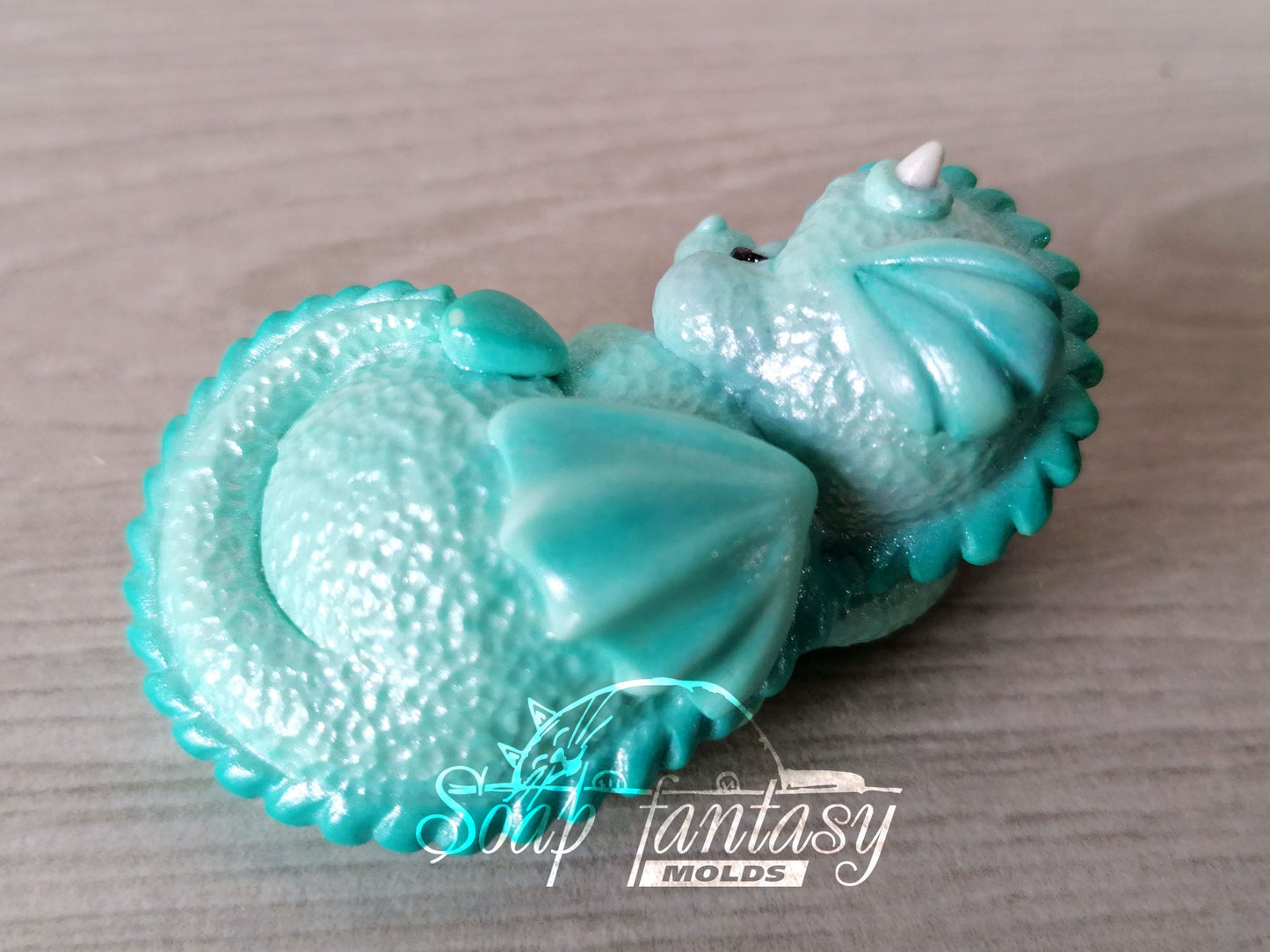 Little Azur dragons silicone mold for soap making