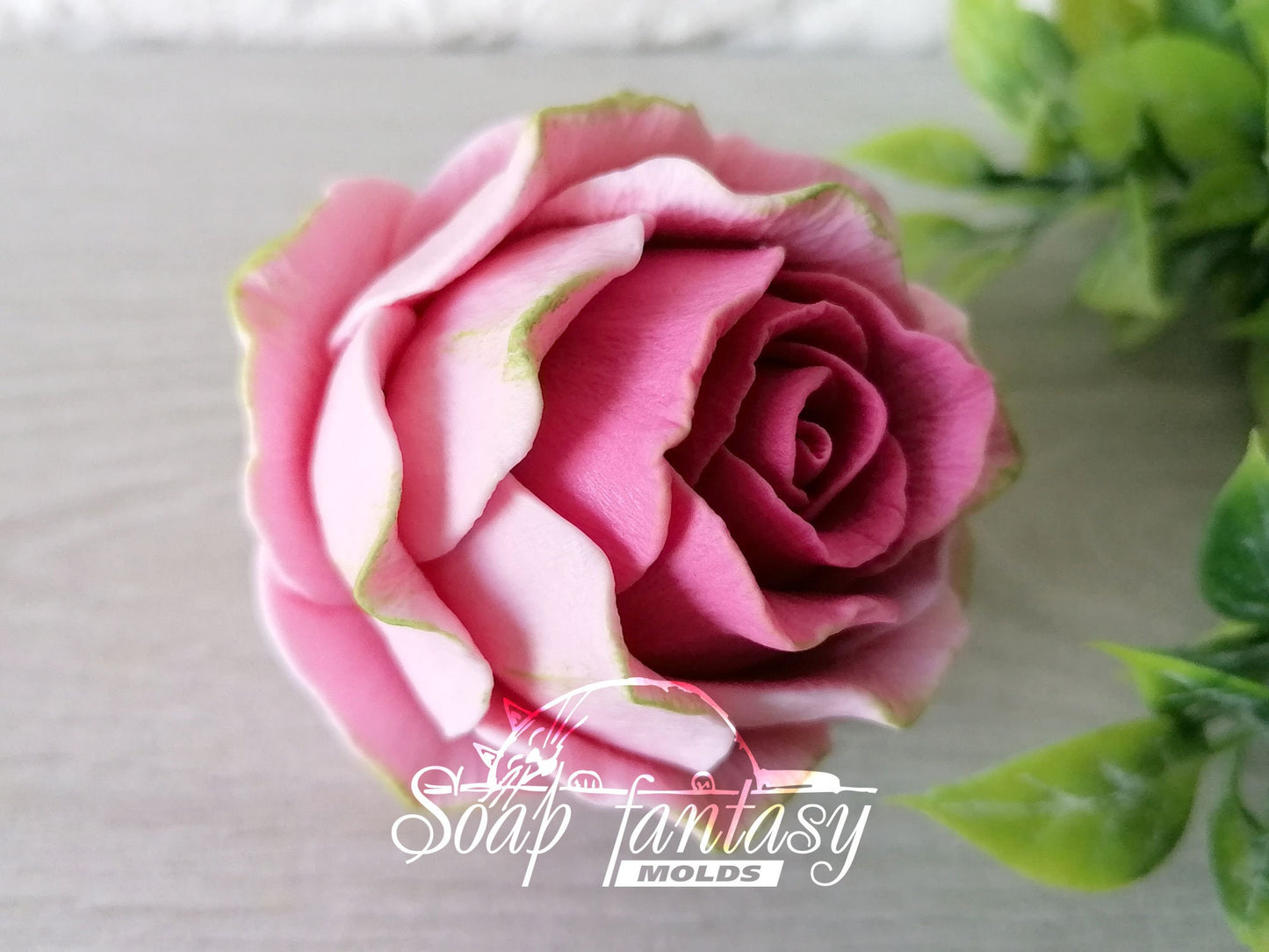 Rose "Iguazu" silicone mold for soap making