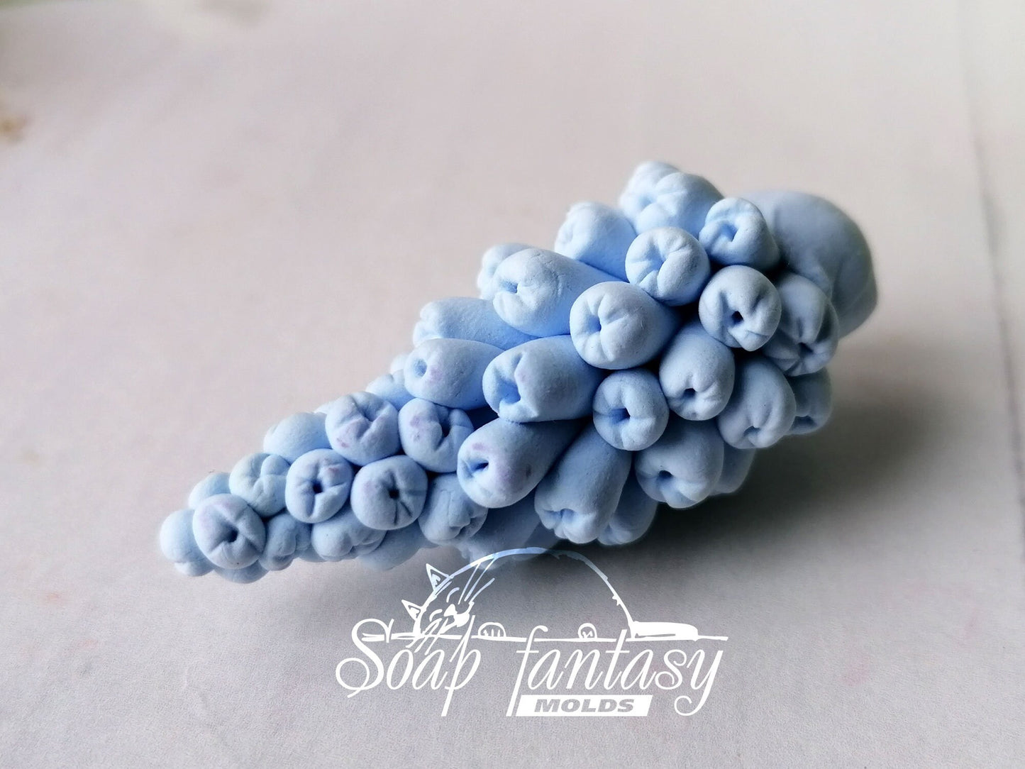 Mini muscari armeniacum valerie finnis silicone mold for soap making